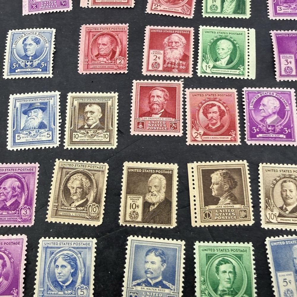 Vintage US Stamp Collection Lot 35+ Washington Lincoln President Duck Stamp Mint - Picture 17 of 17